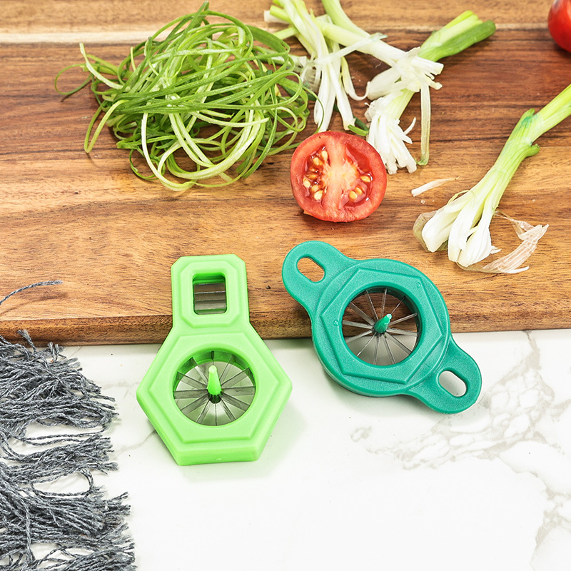 1PC 녹색 양파 슬라이서, 양파 와이어 드로잉, 주방 - Kitchen Gadgets Green 리뷰 및 가격