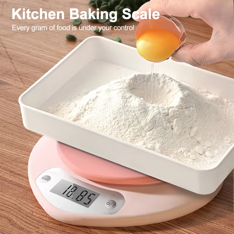 디지털 주방 저울 핑크 하트 모양 휴대용 고정밀 저울  - Digital Kitchen Scale 리뷰 및 가격