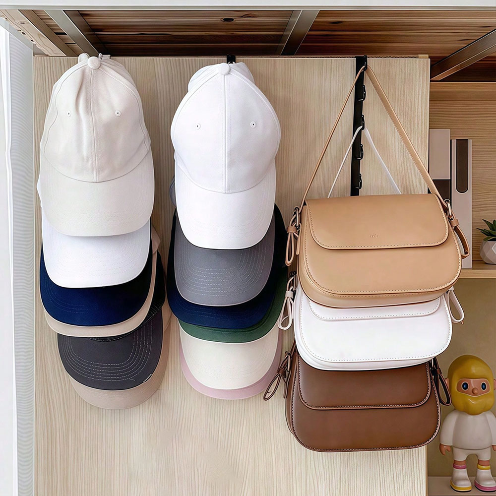 6 후크 커피 컵 머그 홀더 블랙 화이트 후크 선반 다 - Kitchen Gadgets Cabinet 리뷰 및 가격