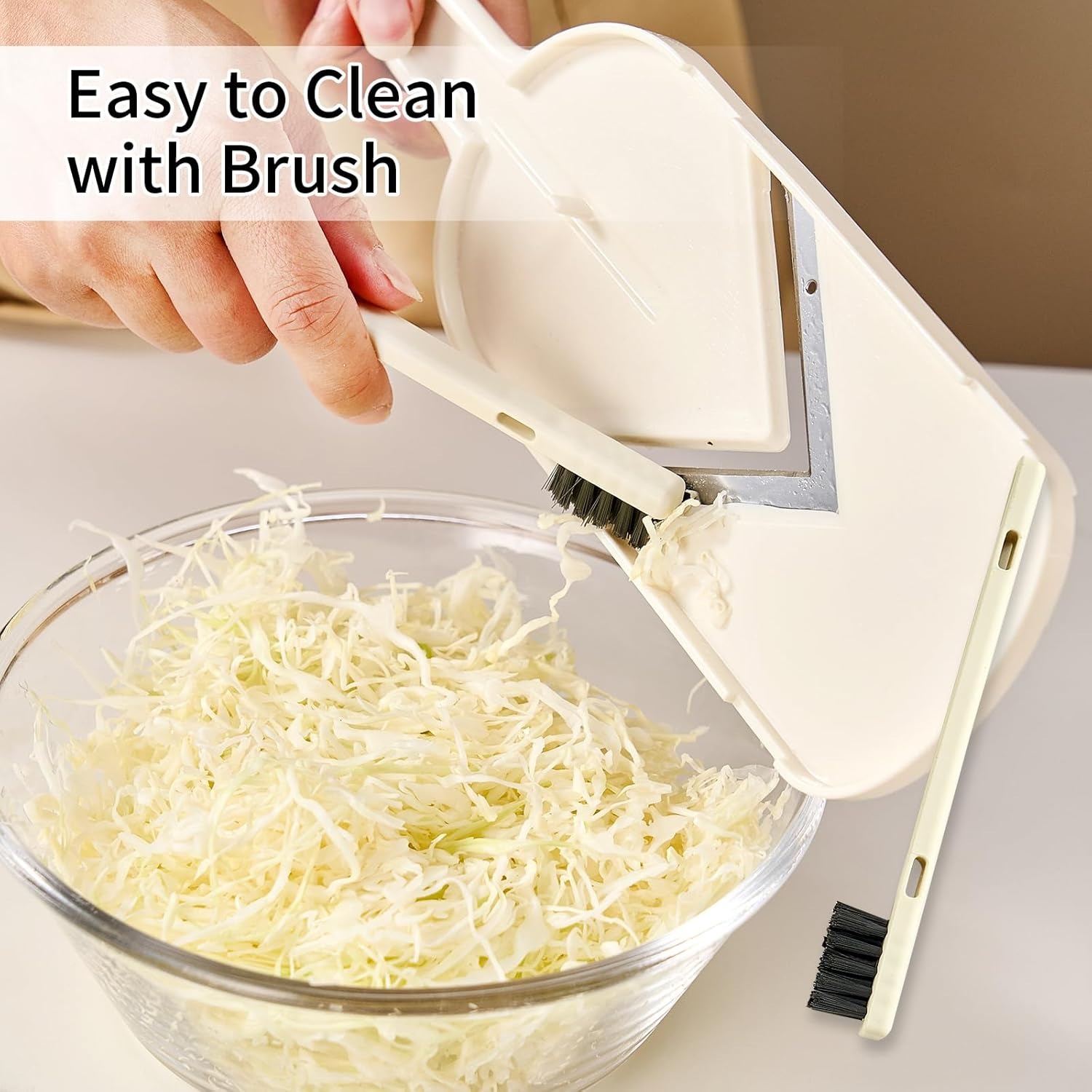 손에 쥐는 형태의 녹색 양배추 및 상추용 슬라이서, 안 - Kitchen Gadgets Green 리뷰 및 가격