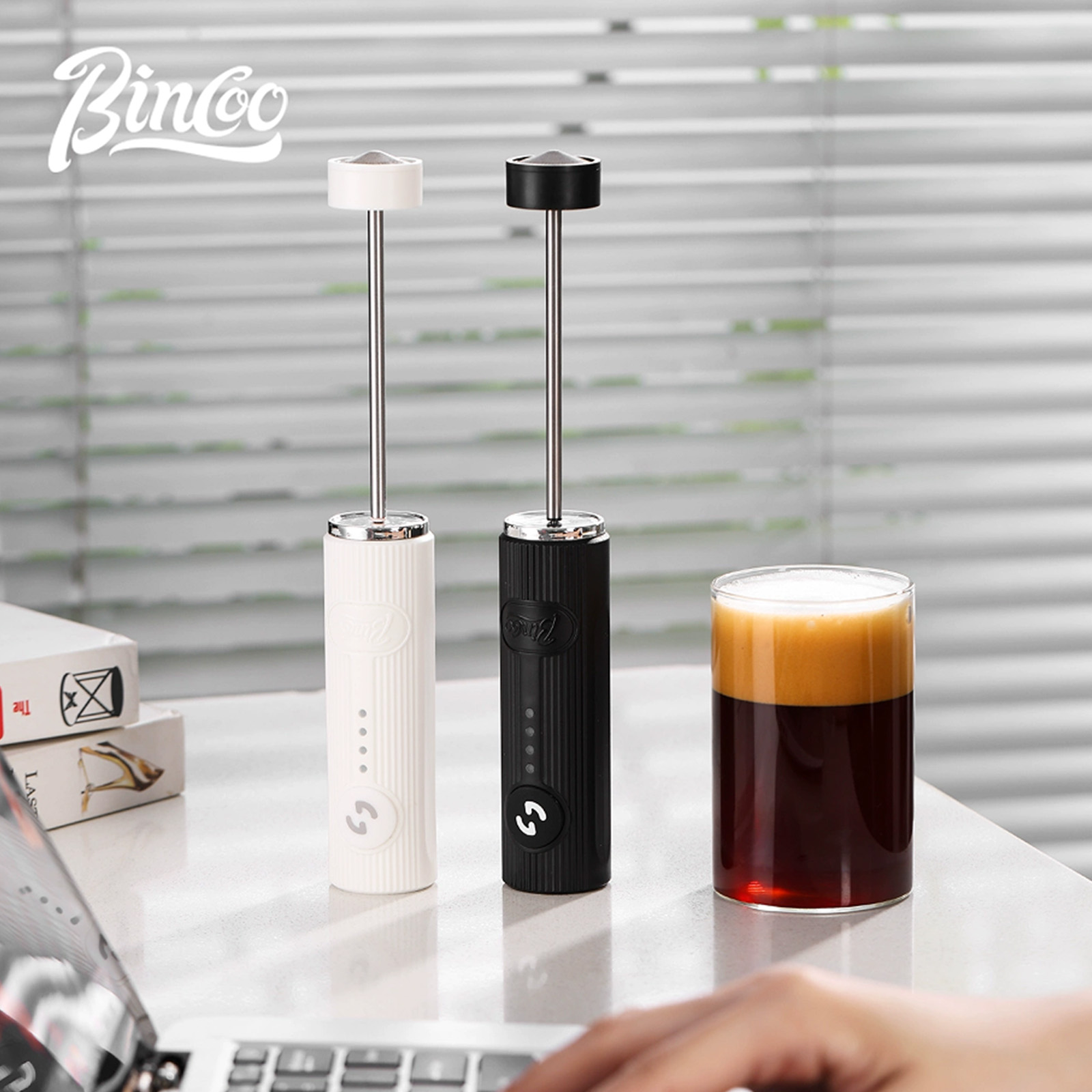 BINCOO 전기 커피 거품기 USB 충전식 2 속도  - Kitchen Gadgets And Equipment 리뷰 및 가격