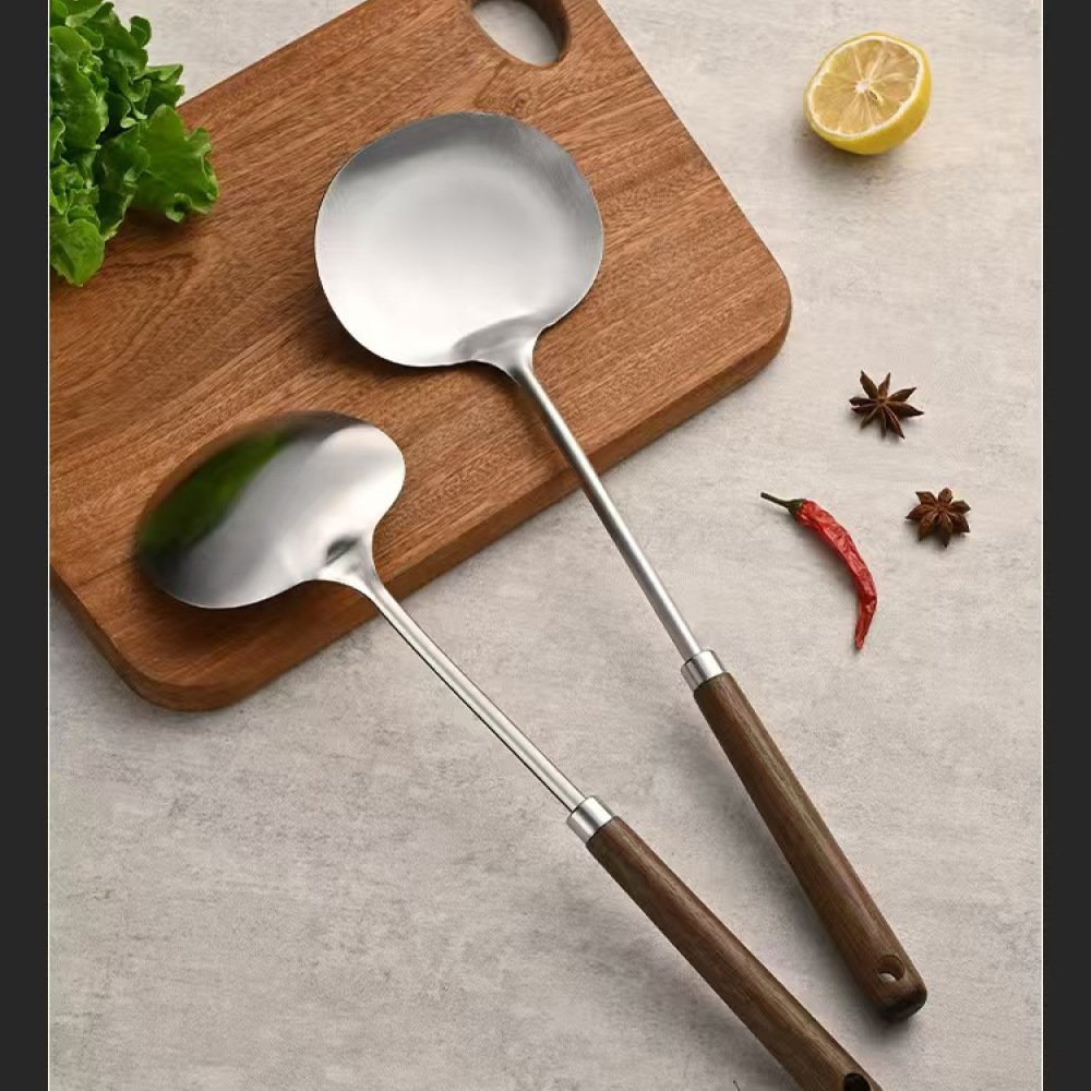 버섯 주걱 스테인리스 스틸 터너 빈티지 나무 손잡이 내 - Kitchen Gadgets Vintage 리뷰 및 가격