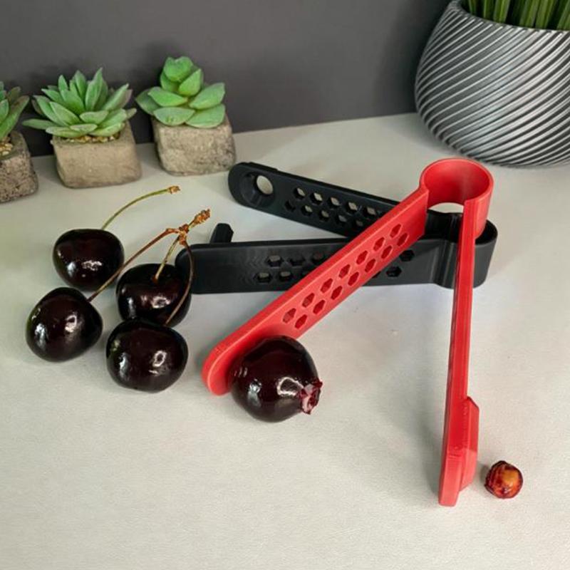 3D 프린팅 체리 피터, 사용하기 쉬운 체리 씨 제거기 - Kitchen Gadgets To 3D Print 리뷰 및 가격